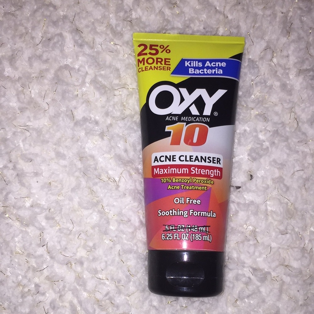 Oxy acne medication
